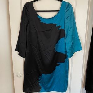 Jay Godfrey shift dress 100% silk